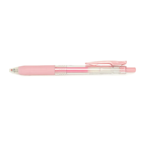 Zebra Sarasa Push Clip Gel Pen - Milk Pink