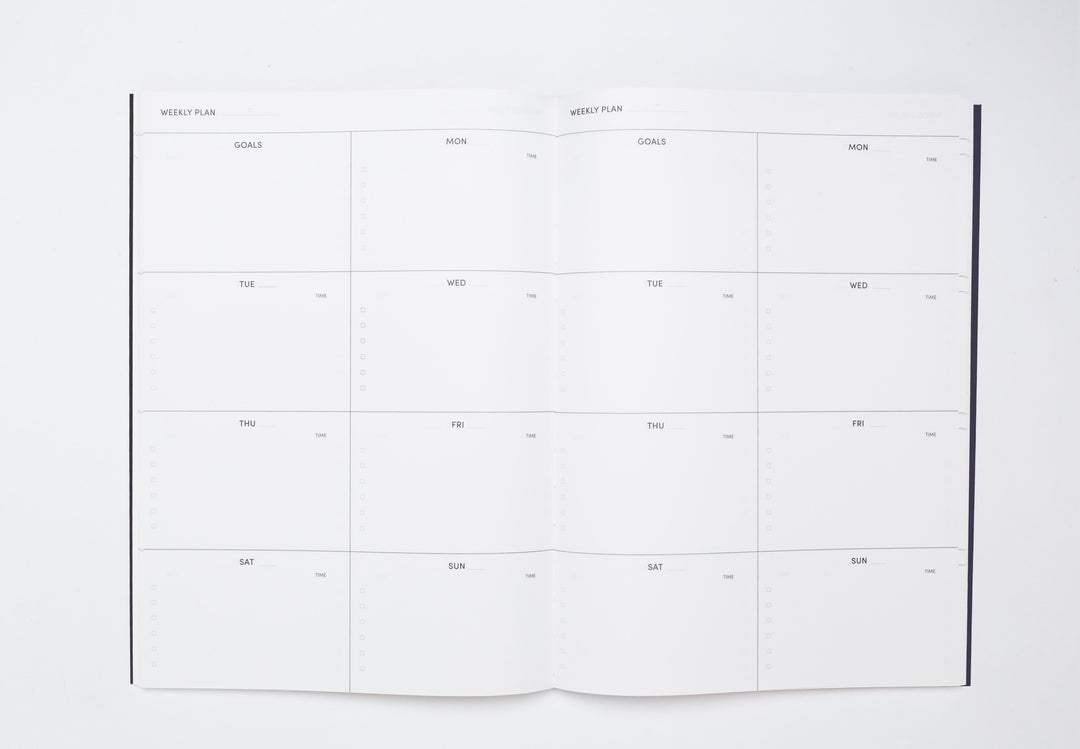 The Project Planner - Black