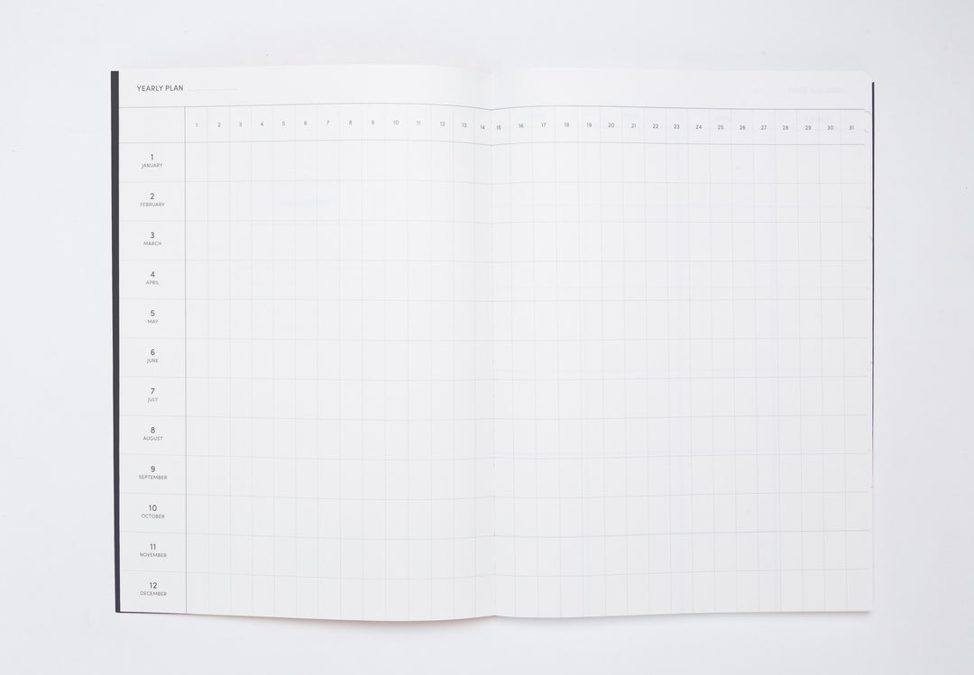 The Project Planner - Black