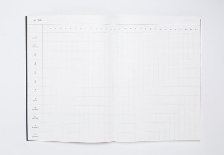The Project Planner - Black