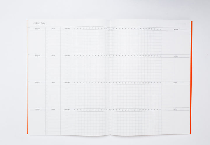 The Project Planner - Red