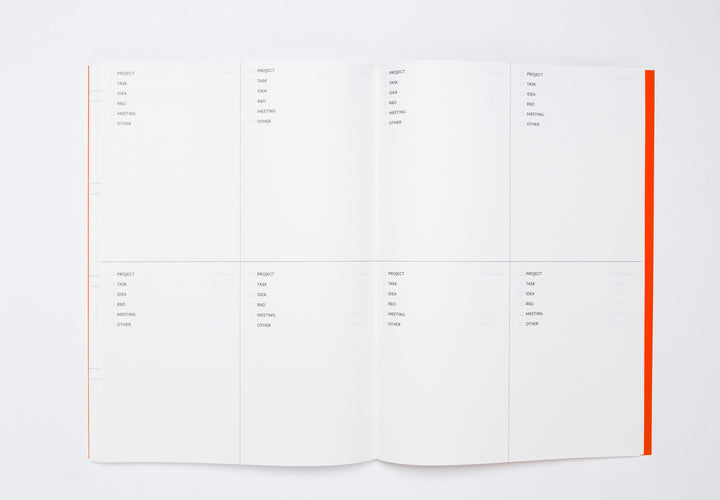 The Project Planner - Red