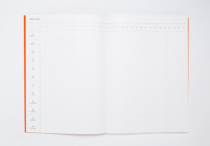 The Project Planner - Red