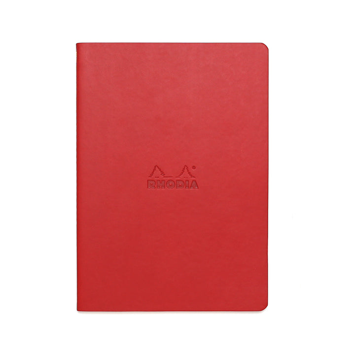 Rhodia A5 Poppy Sewn-Spine Notebook - Dotted