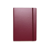 Port Red Hardcover A5 Medium Notebook - Dotted
