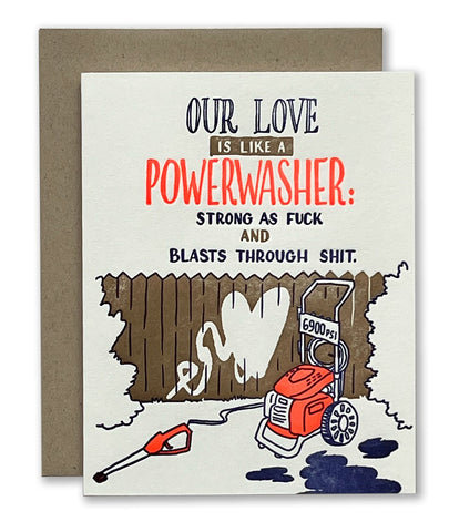 Our Love is a Powerwasher