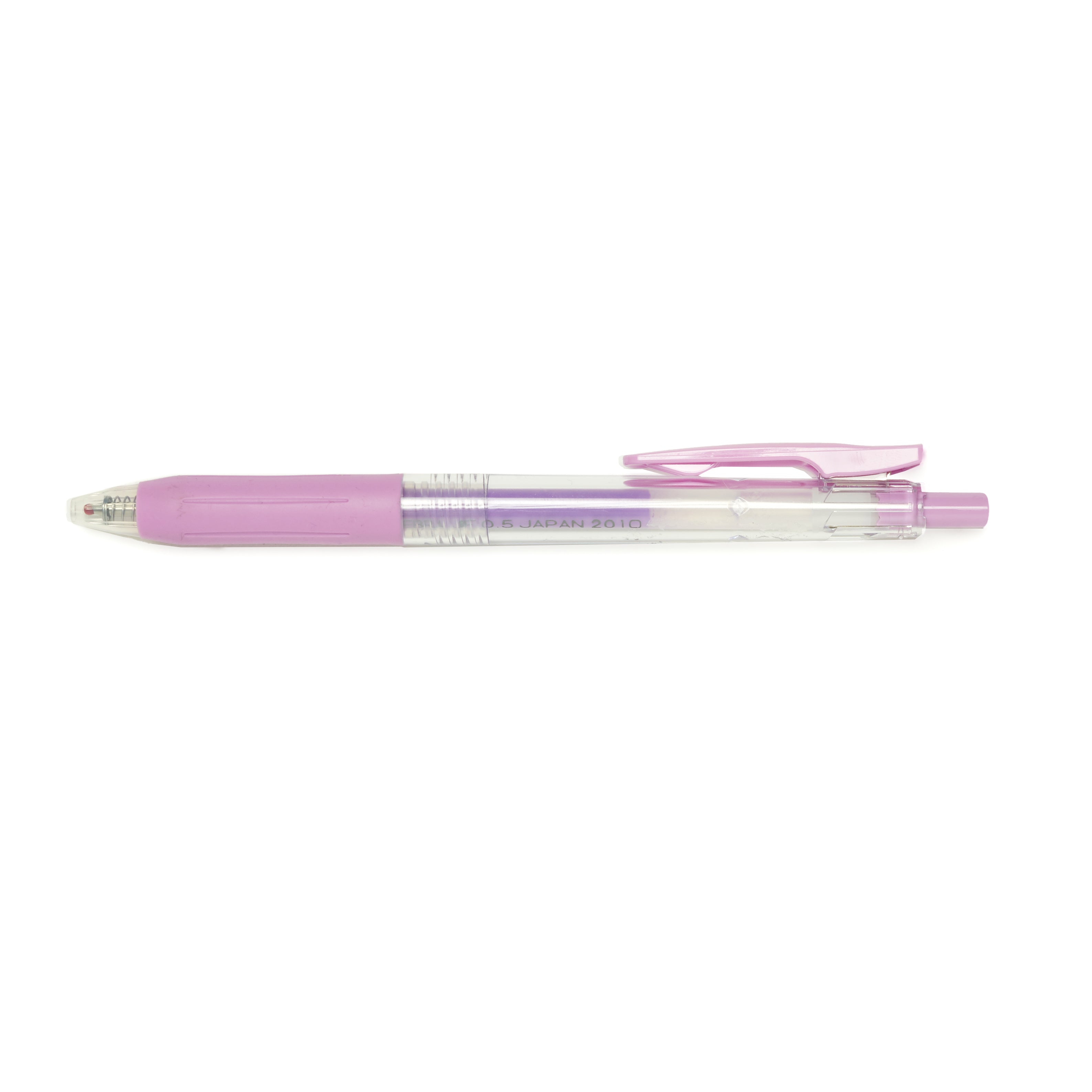 Zebra Sarasa Push Clip Gel Pen - Milk Purple – Shorthand