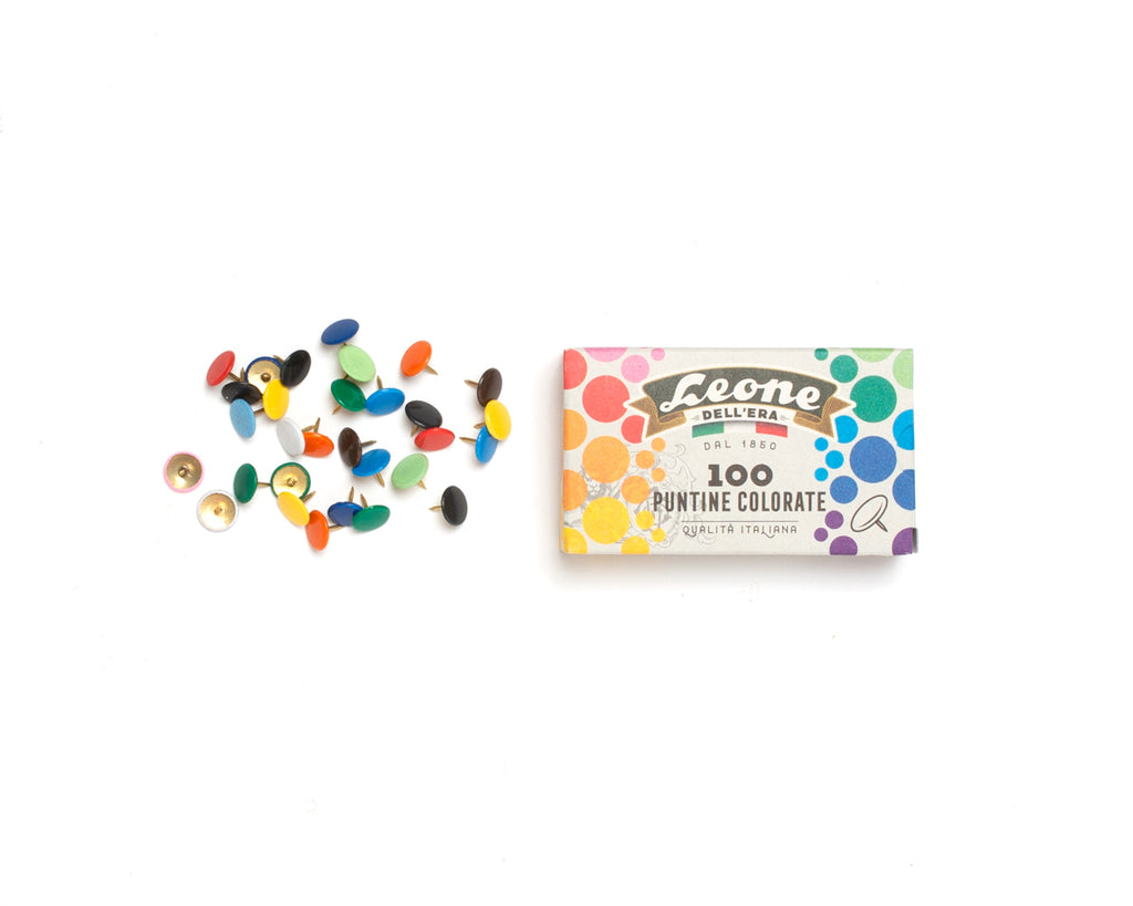Pushpins Assorted Colors - 100 count