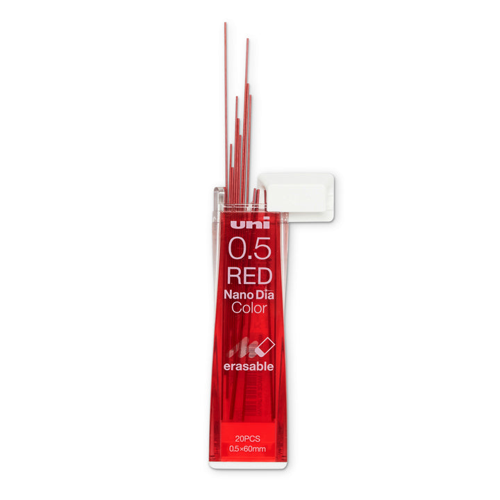 Uni Nano Dia .5mm Lead Refill - Red