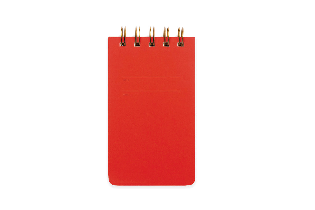 Reporter Notebook - Warm Red – Shorthand