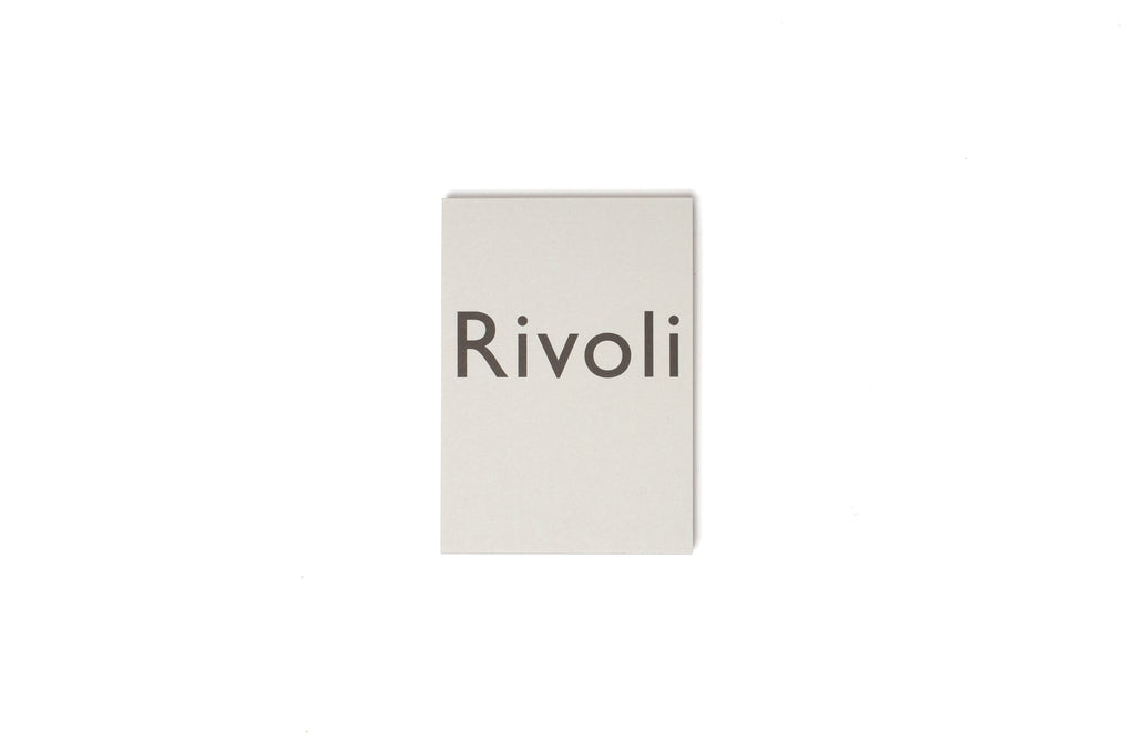 Rivoli Block Writing Pad - A6 Light Grey