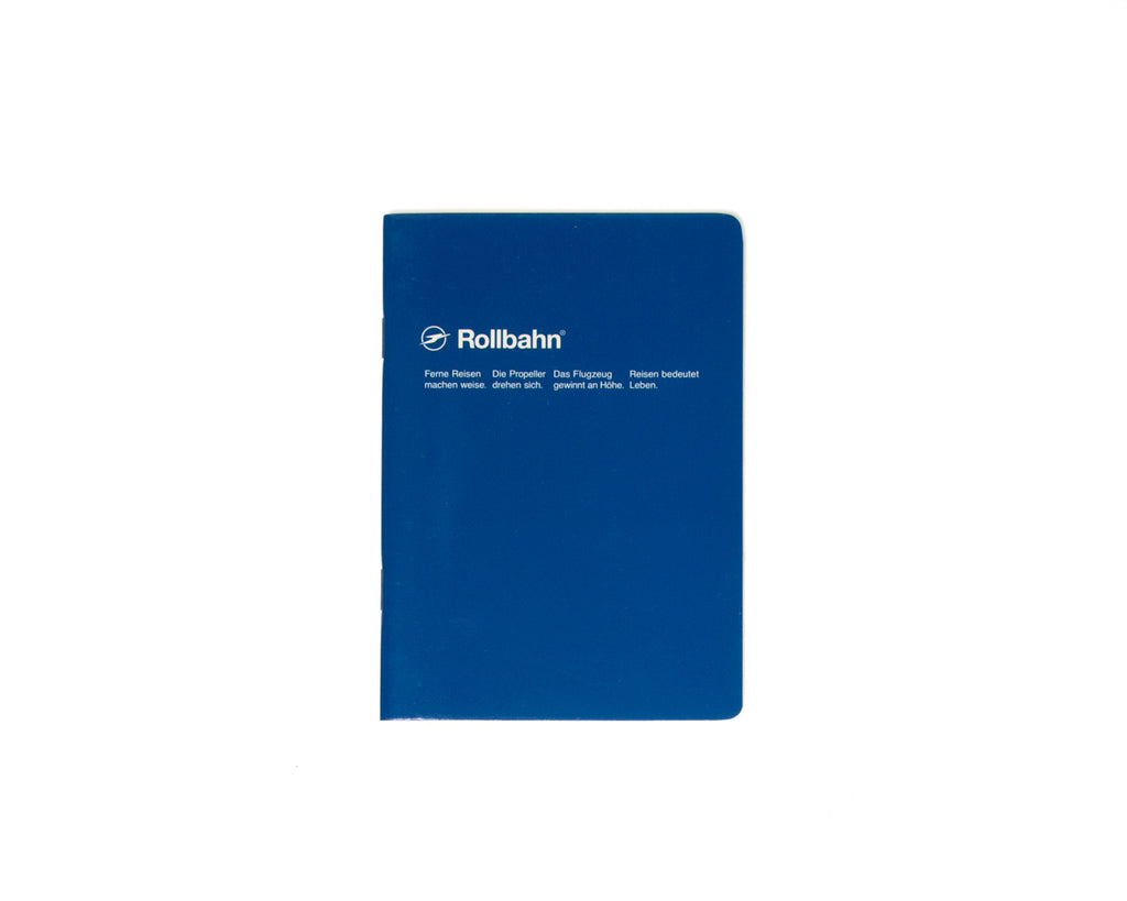 Blue A6 Pocket Notebook - Grid