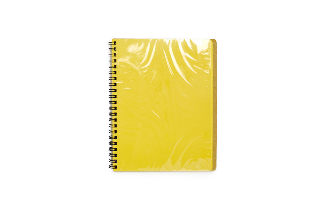 Rollbahn A5 Spiral Notebook - Grid: Sky Blue