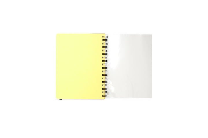 Rollbahn Spiral Notebook - Grid: Cream