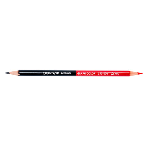 Graphicolour Bicolor Pencil - Red/Graphite