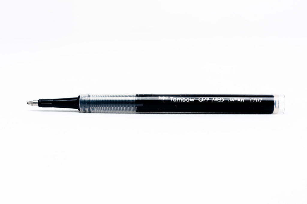 Tombow Rollerball Pen Refill, .7mm, Black