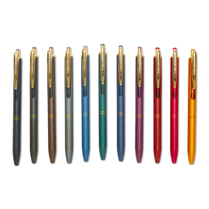 Zebra Sarasa Grand Vintage Gel Pen - Camel Yellow