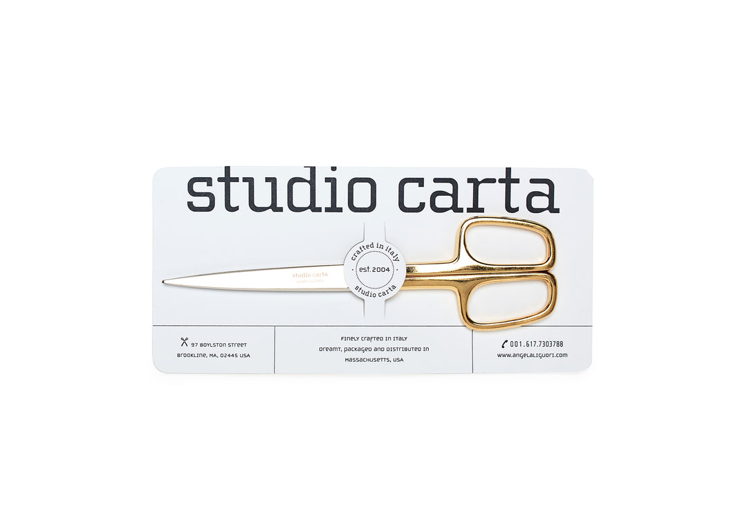 Office Scissors - Gold Handle