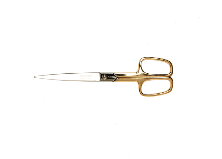 Office Scissors - Gold Handle