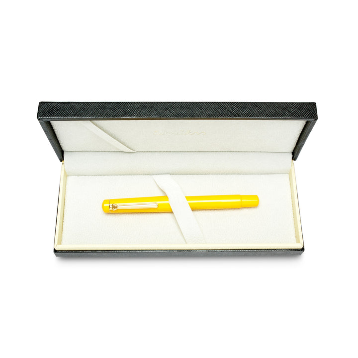 419 Piston Fill Fountain Pen - Yellow