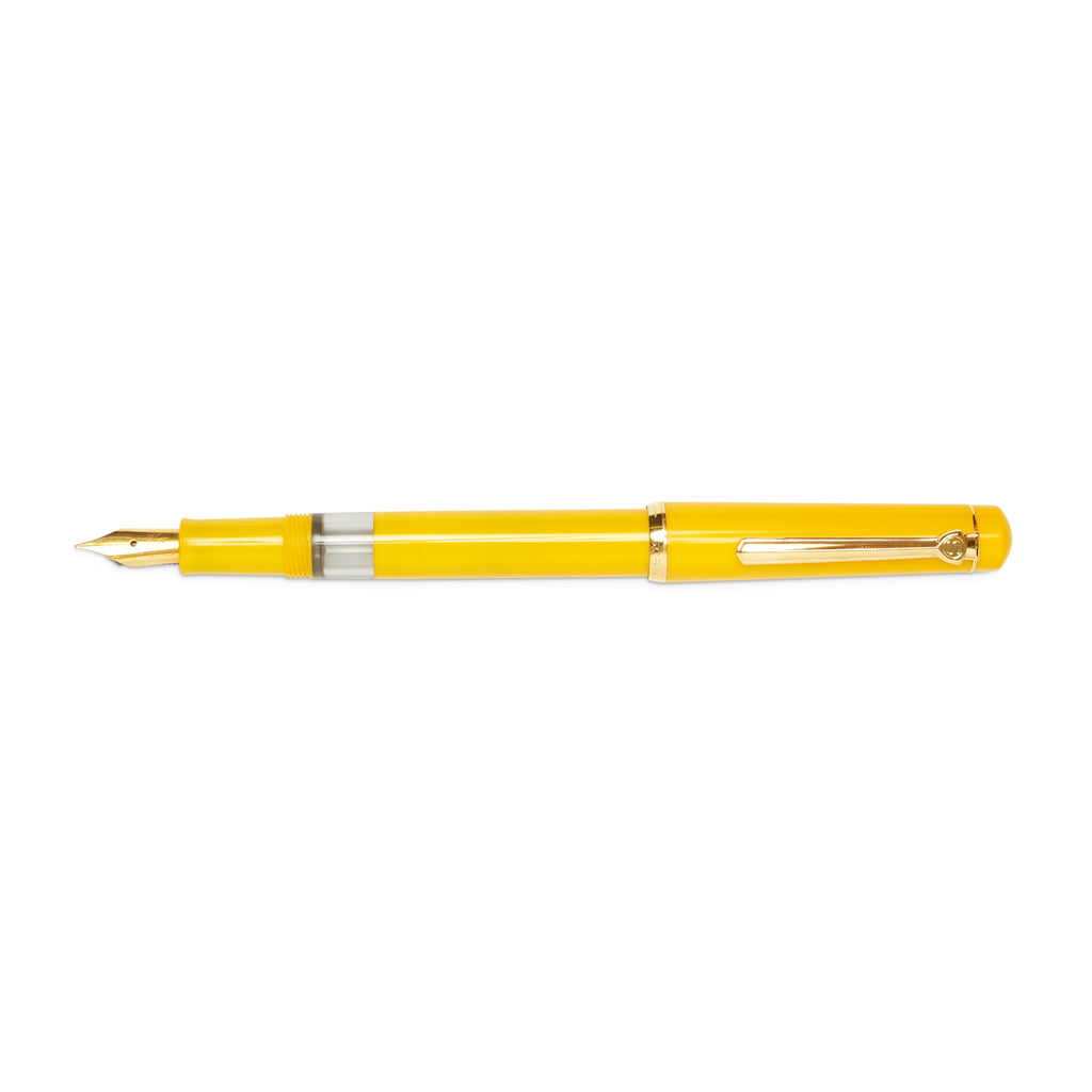 419 Piston Fill Fountain Pen - Yellow