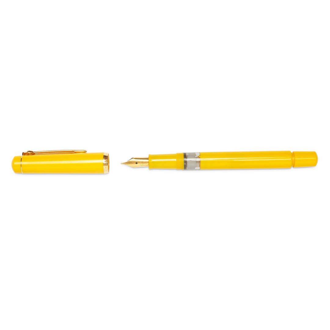 419 Piston Fill Fountain Pen - Yellow