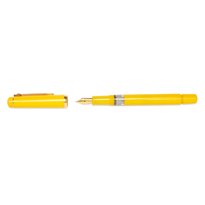 419 Piston Fill Fountain Pen - Yellow