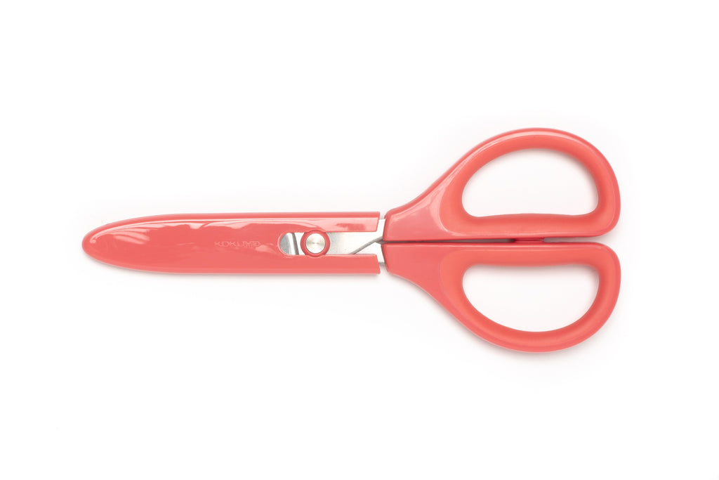 Kokuyo Glueless Saxa Scissors - Red