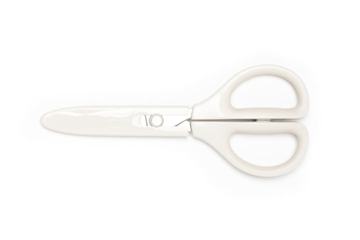 Kokuyo Glueless Saxa Scissors - White