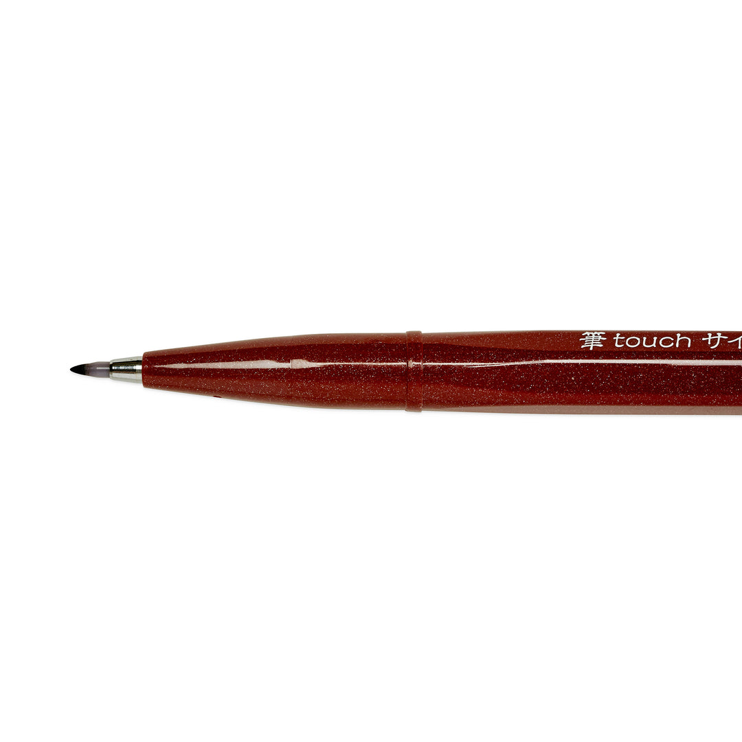 Pentel Touch Sign Brush Pen - Brown