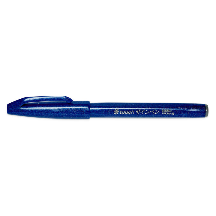 Pentel Touch Sign Brush Pen - Blue