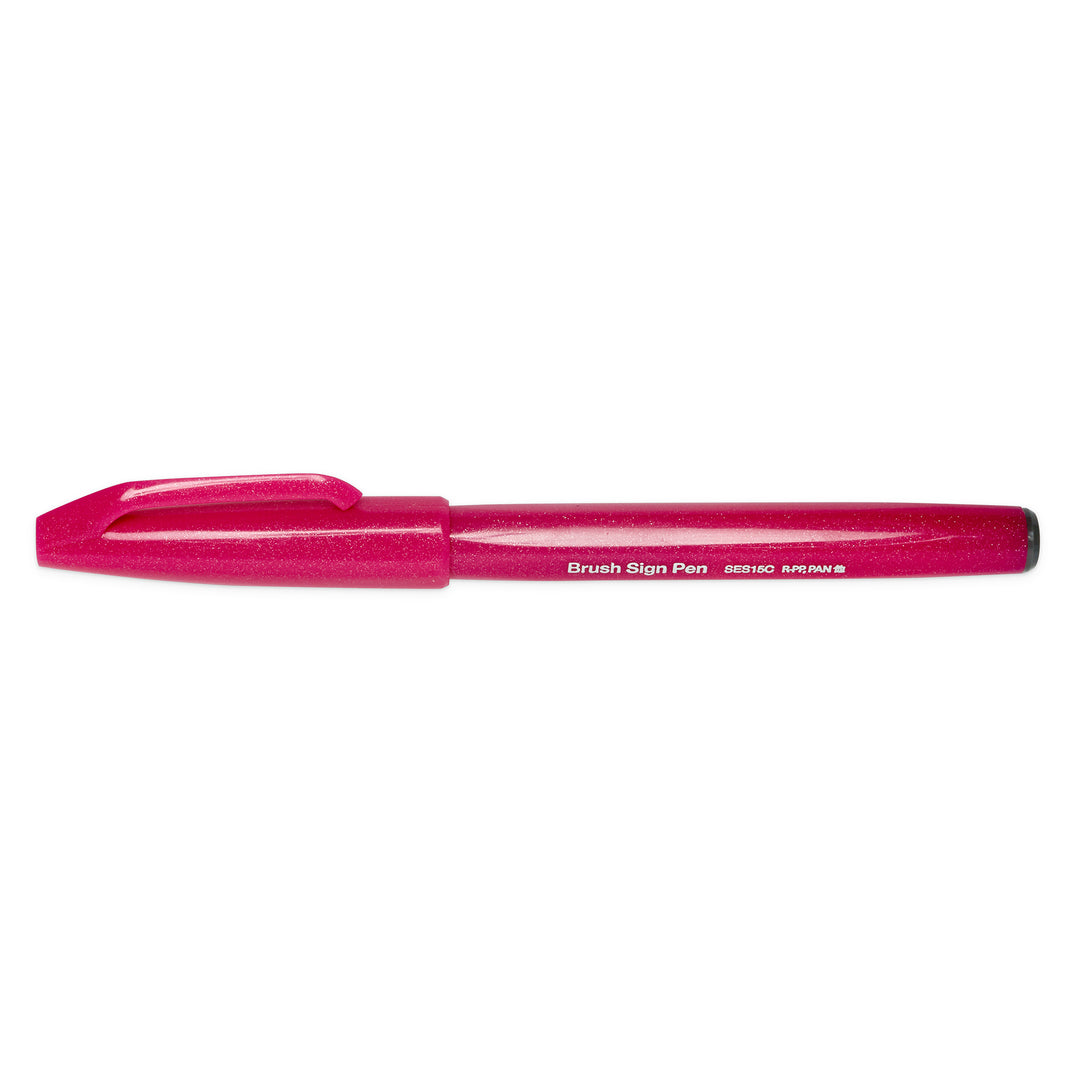 Pentel Touch Sign Brush Pen - Pink