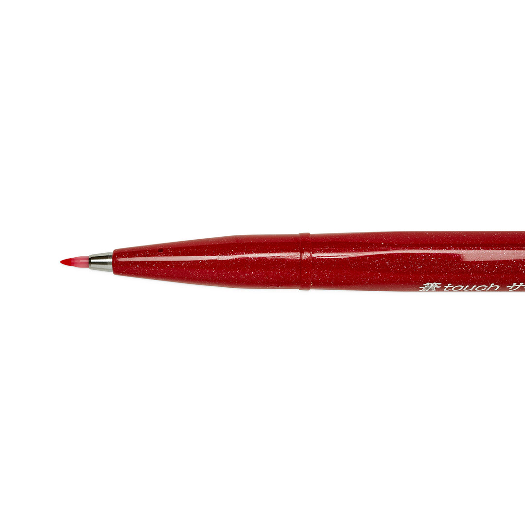 Pentel Touch Sign Brush Pen - Red