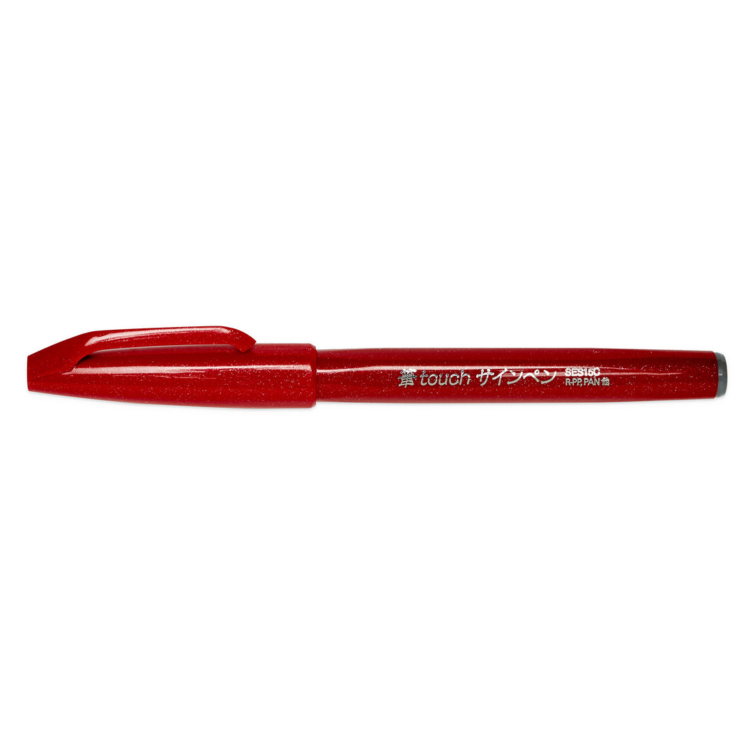 Pentel Touch Sign Brush Pen - Red