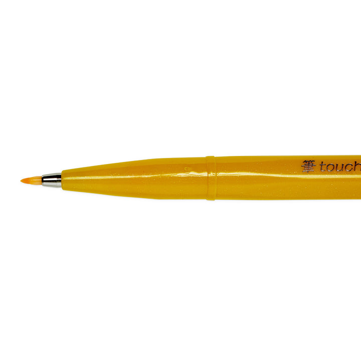 Pentel Touch Sign Brush Pen - Bright Yellow