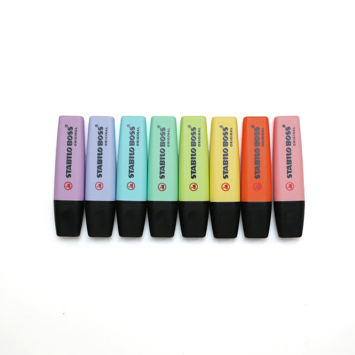 Stabilo Pastel Highlighter Set of 8 - Wallet Size