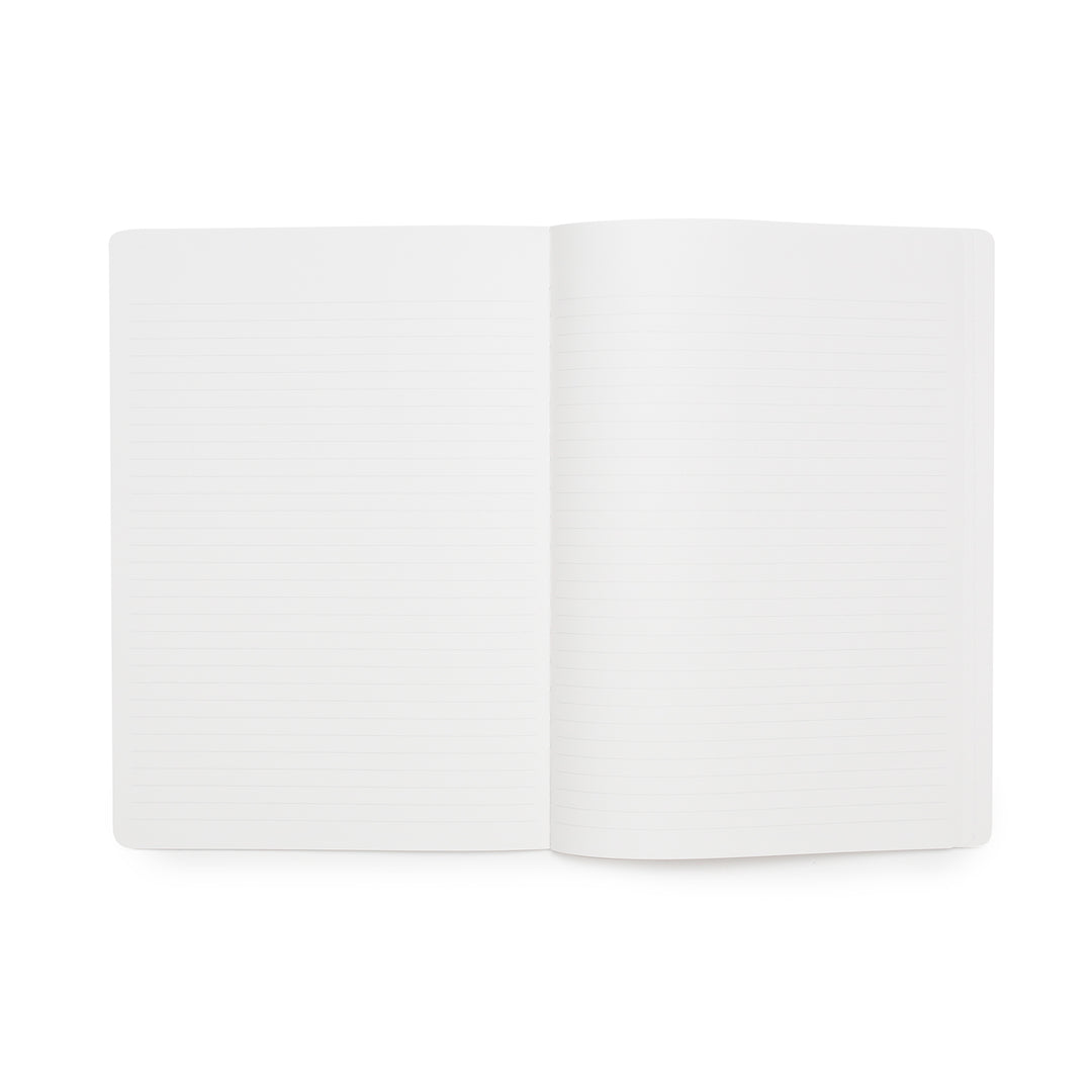 Stálogy 016 Notebook - Lined: Red