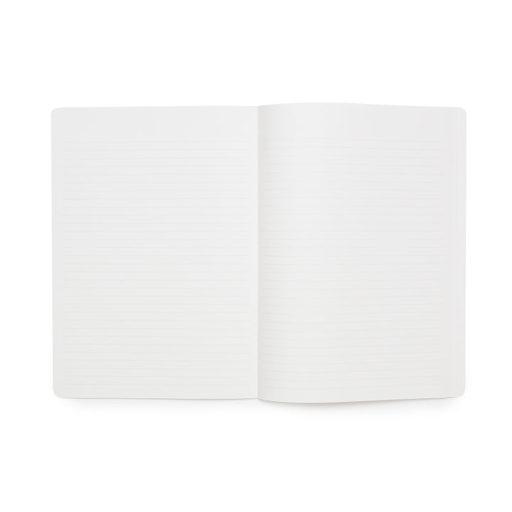 Stálogy 016 Notebook - Lined: Red