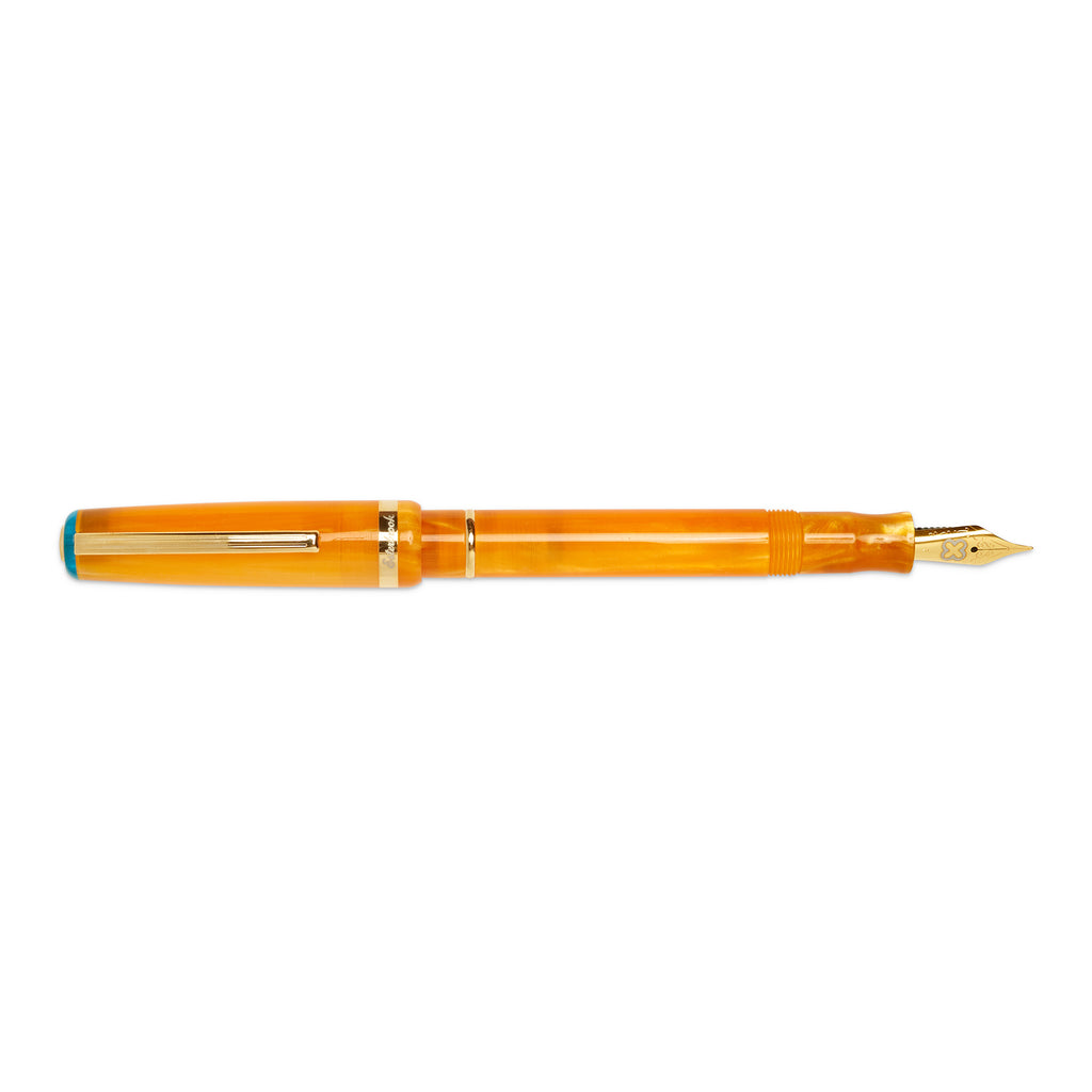 JR Orange Sunset Pocket Fountain Pen - Fine