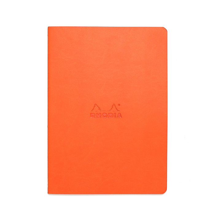 Rhodia A5 Tangerine Sewn-Spine Notebook - Dotted