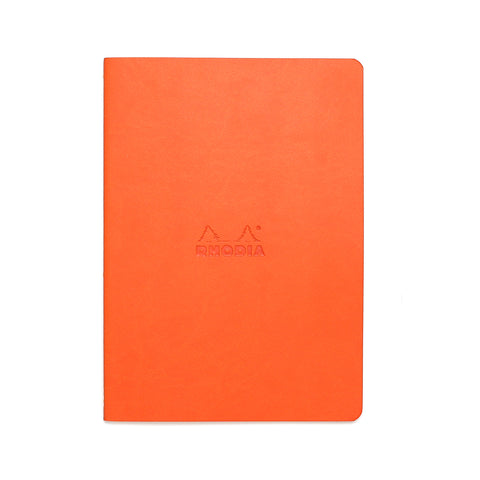 Tangerine A5 Sewn-Spine Notebook - Dotted
