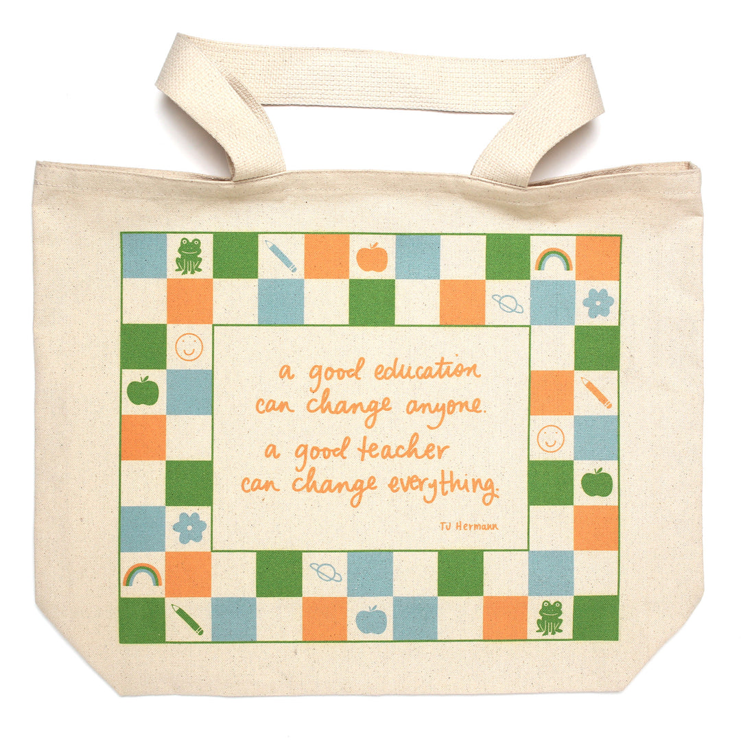 Shorthand Tote Bag Teacher Appreciation - Main Image