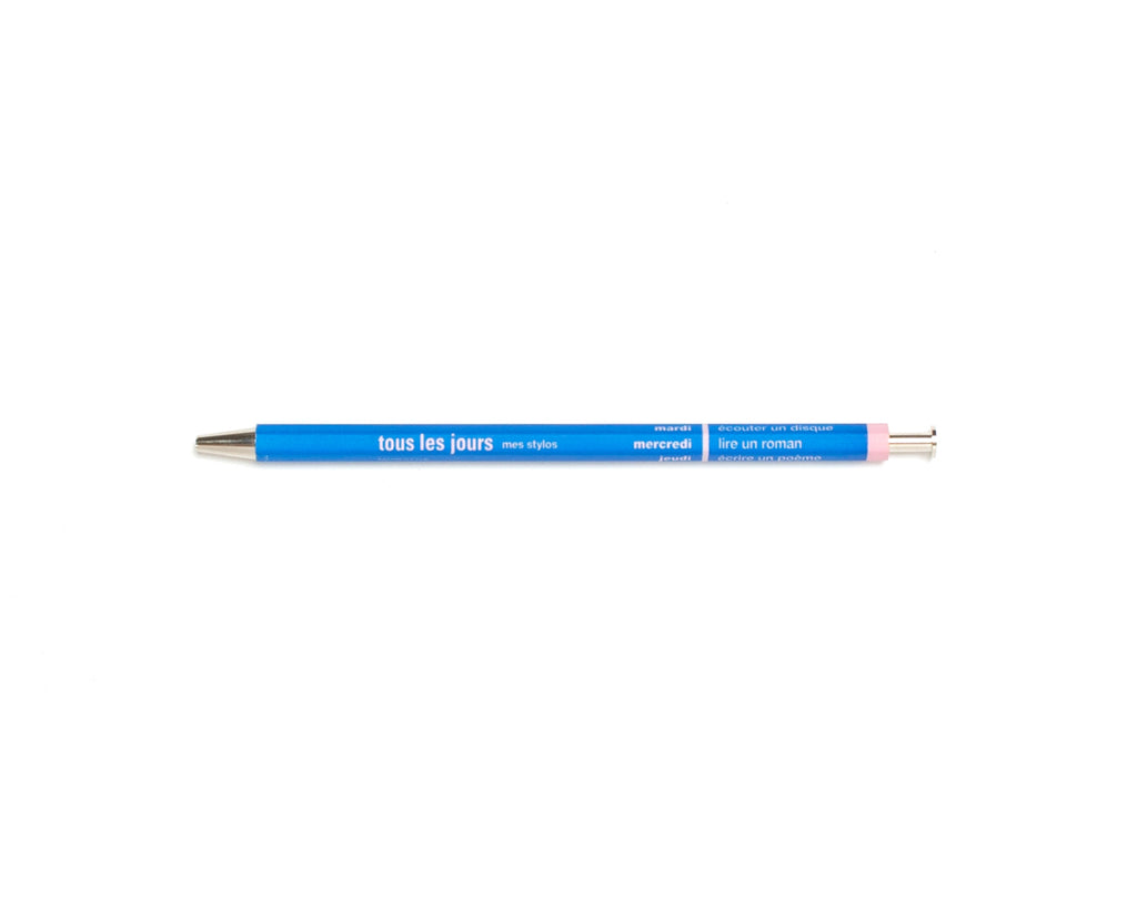 Tous les Jours Ballpoint Pen: Blue