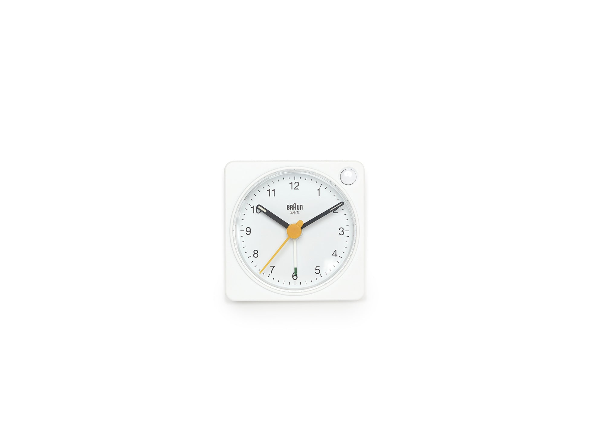 Braun Analog Travel Alarm Clock - White – Shorthand