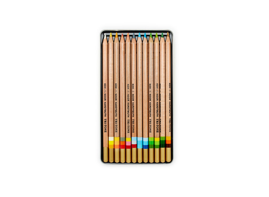 Tri-tone Colored Pencils Set – Shorthand