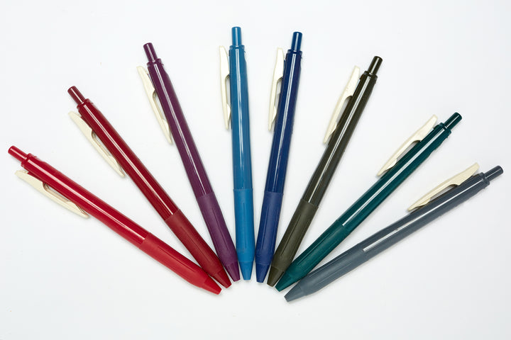 Zebra Sarasa Push Clip Gel Pen - Vintage Sepia Black Ink