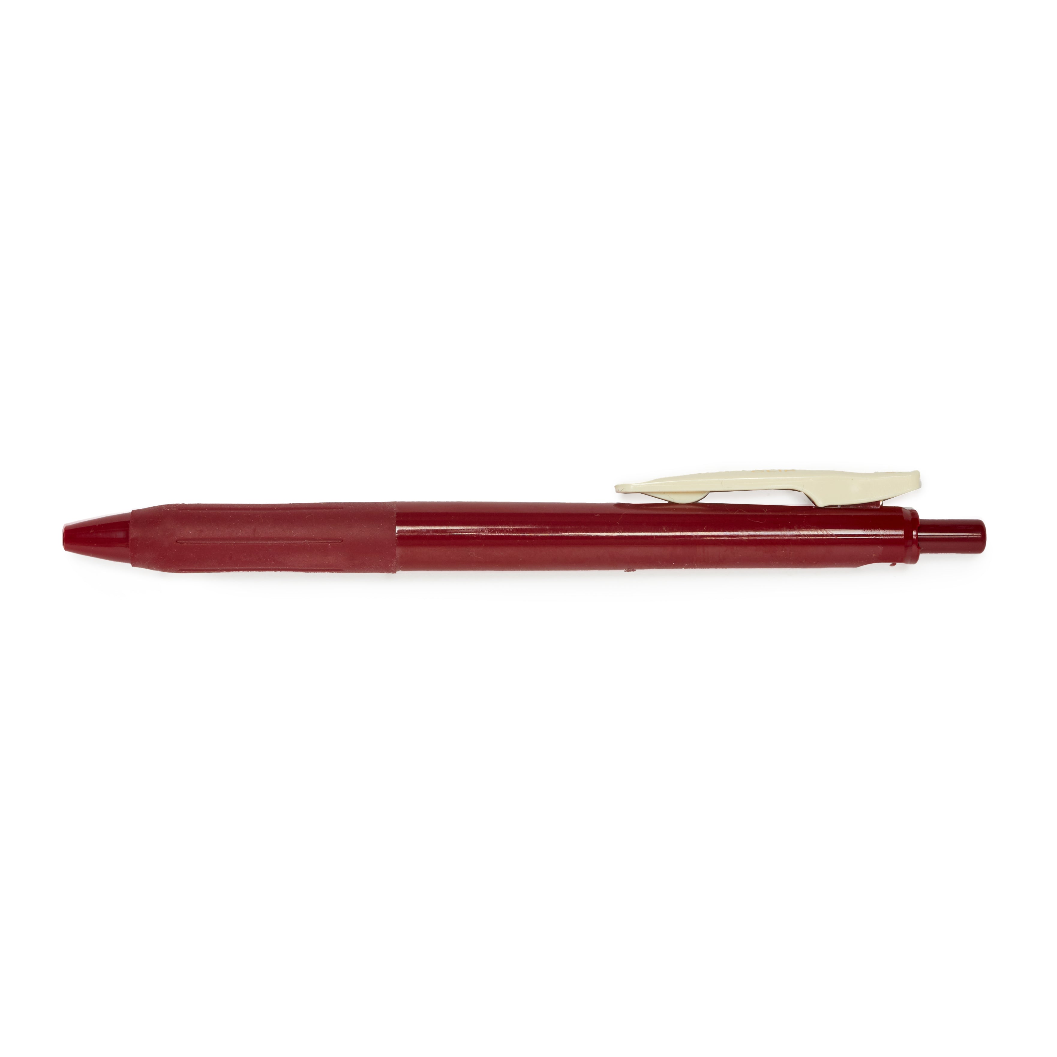 Zebra Sarasa Push Clip Gel Pen - Vintage Red Black Ink – Shorthand