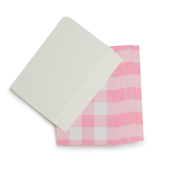 Bubblegum Gingham Envelope Set