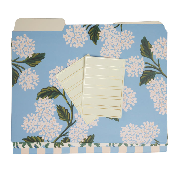 Hydrangea File Folder