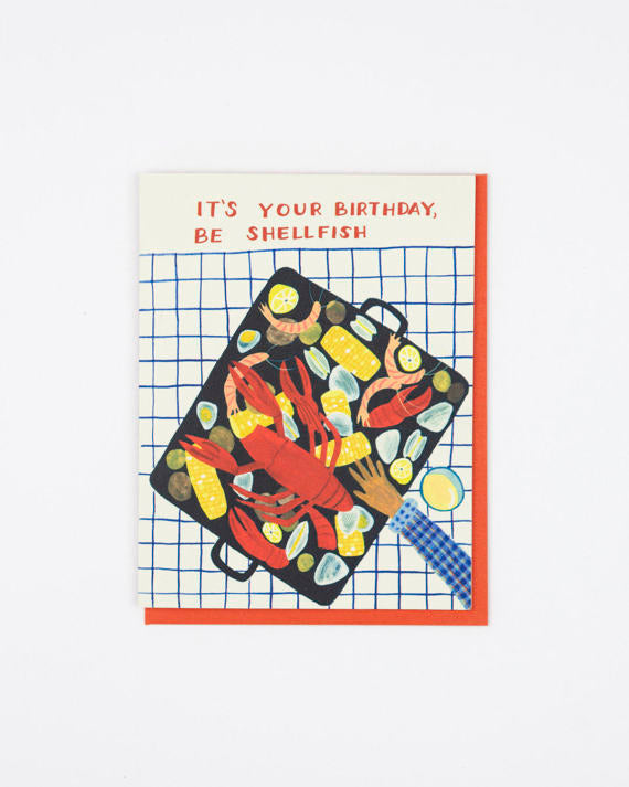 Clambake Birthday Card